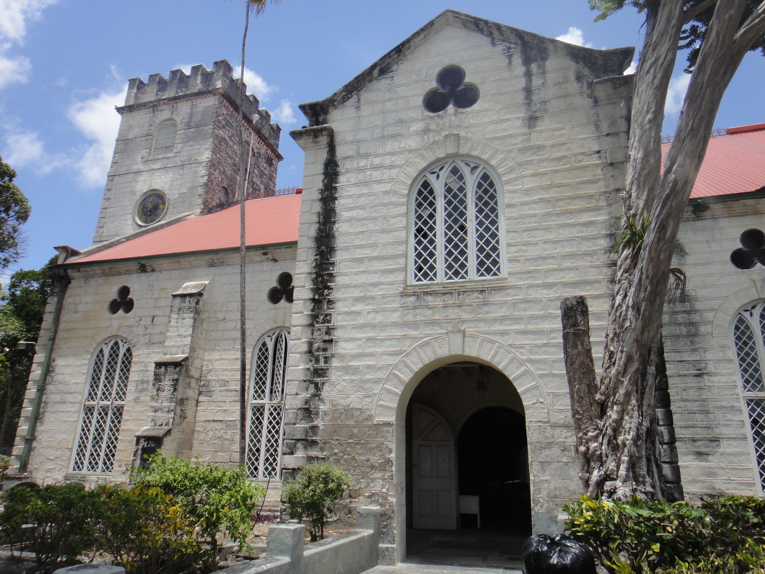 Historic Bridgetown and its Garrison, a UNESCO World Heritage Site, showcasing colonial-era architecture in Barbados.