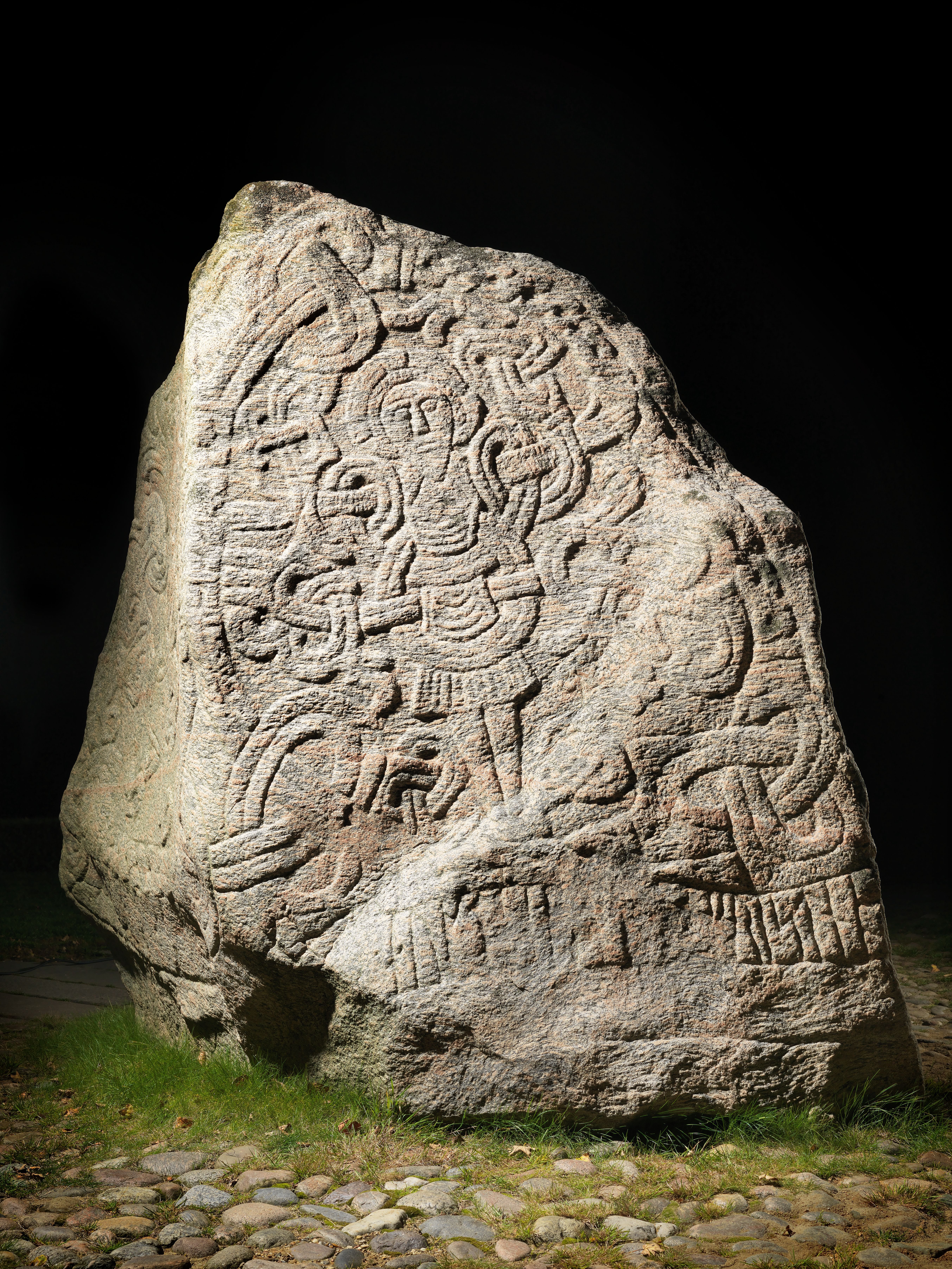 The Jelling Stones, Viking-age runestones in Jelling, are a UNESCO World Heritage Site and a national symbol of Denmark’s early history and Christianization.