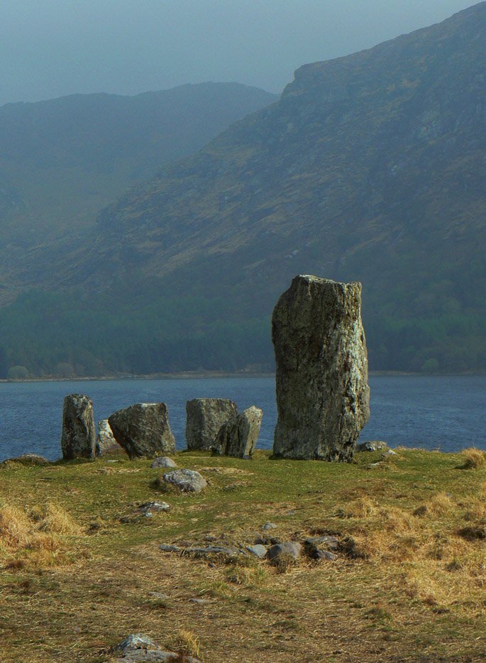 Uragh Stone Circle in County Kerry, a prehistoric megalithic monument emblematic of Ireland’s ancient heritage.