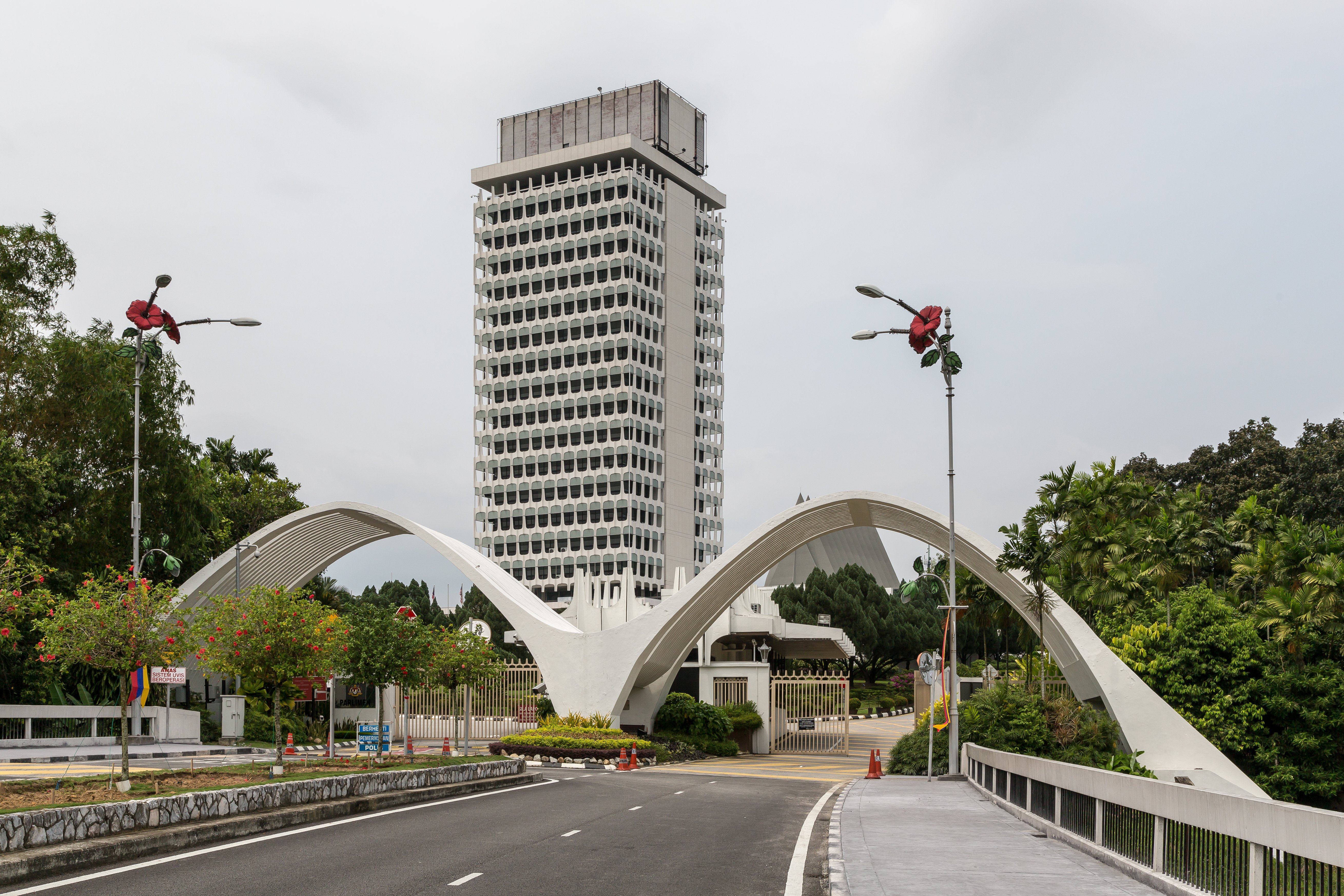 The Malaysian Houses of Parliament in Kuala Lumpur, an iconic symbol of the nation’s governance and modern history.