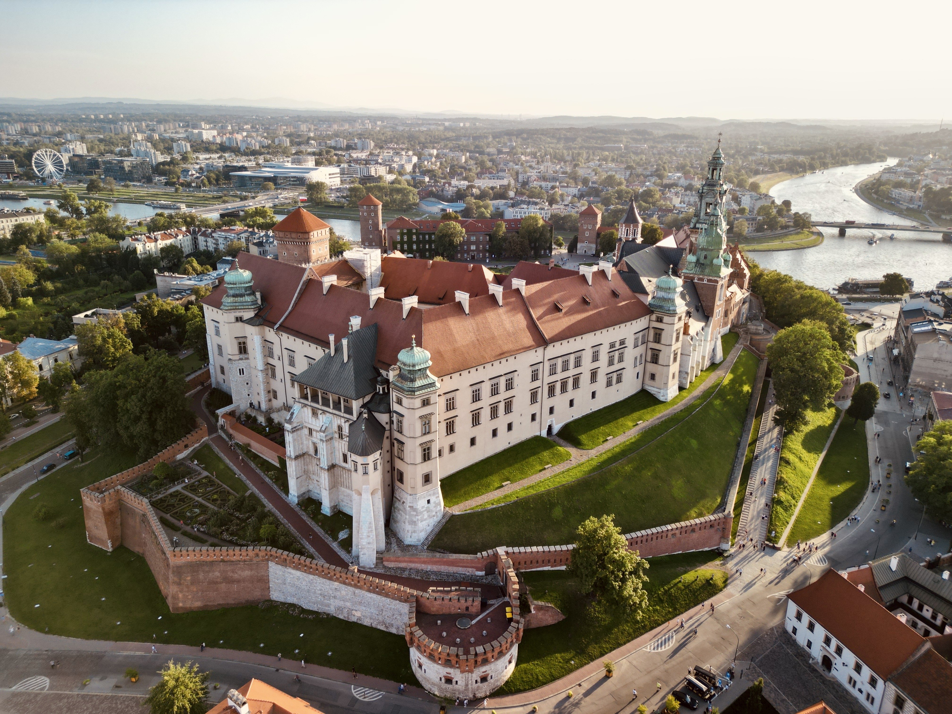 Wawel Castle and Cathedral in Kraków, the historic seat of Polish kings and part of the UNESCO-listed Historic Centre of Kraków.