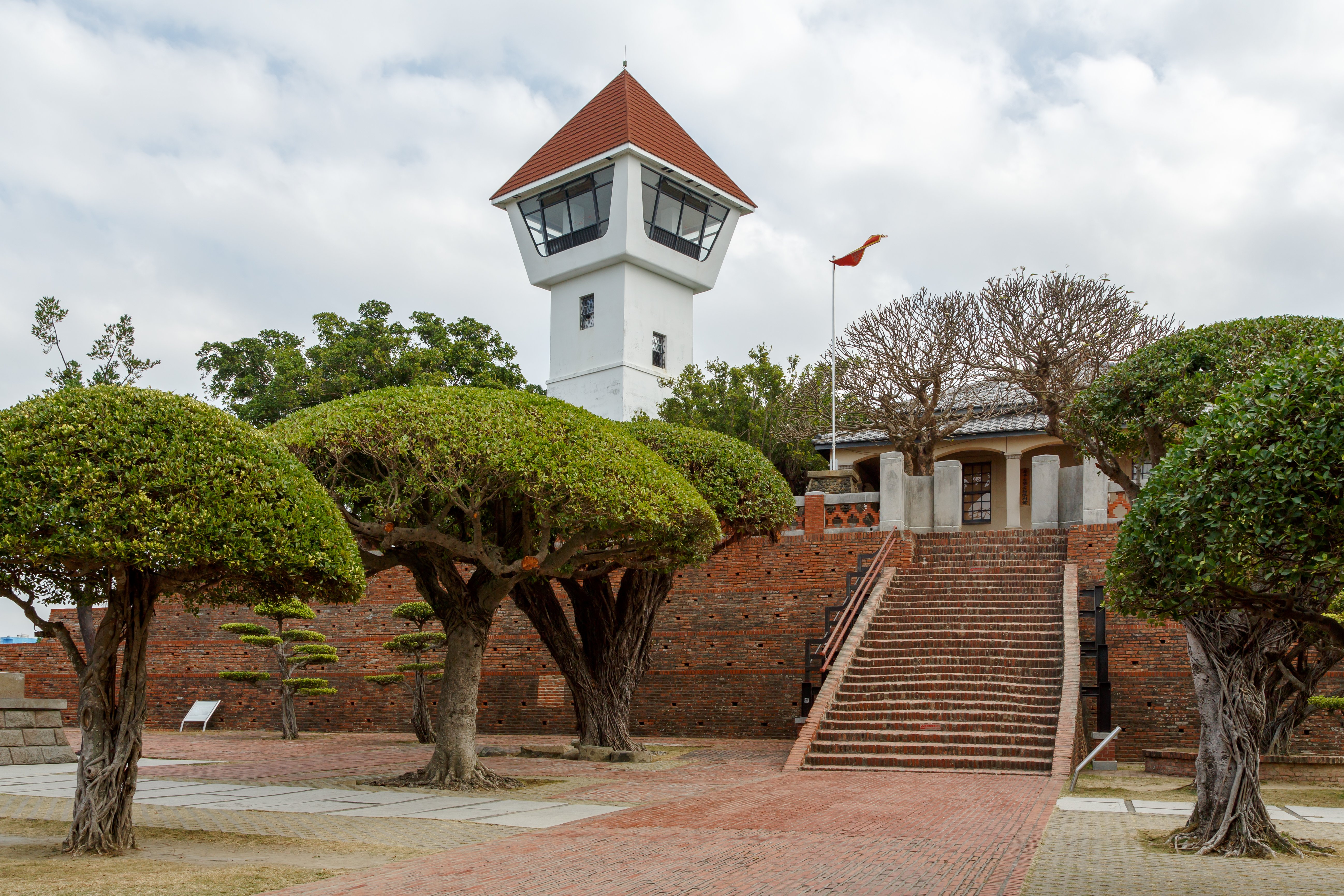 Fort Zeelandia in Tainan, a historic 17th-century Dutch fortress central to Taiwan’s early colonial history.