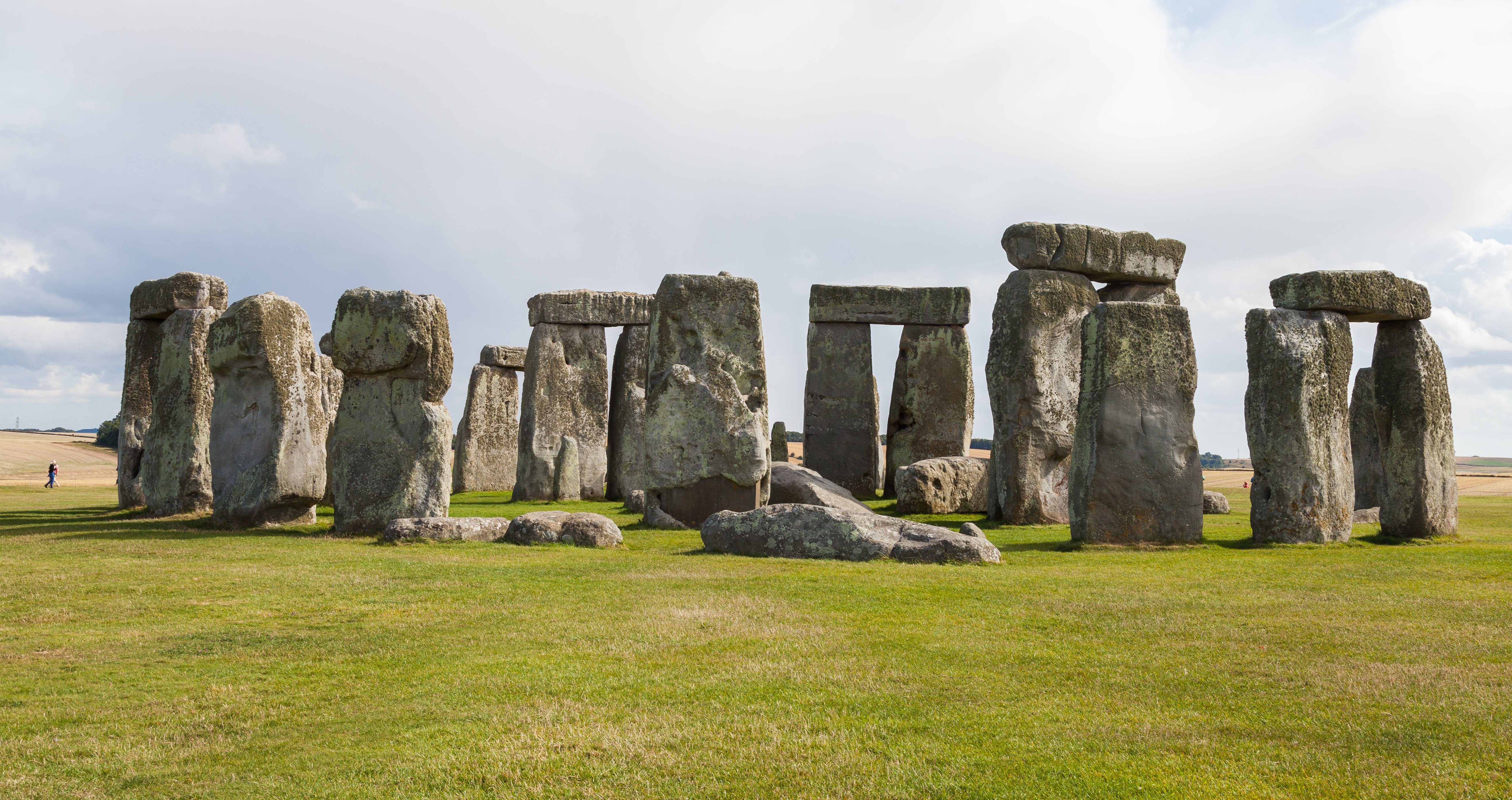 Stonehenge, a prehistoric stone circle in Wiltshire and one of the United Kingdom’s most iconic UNESCO World Heritage Sites.
