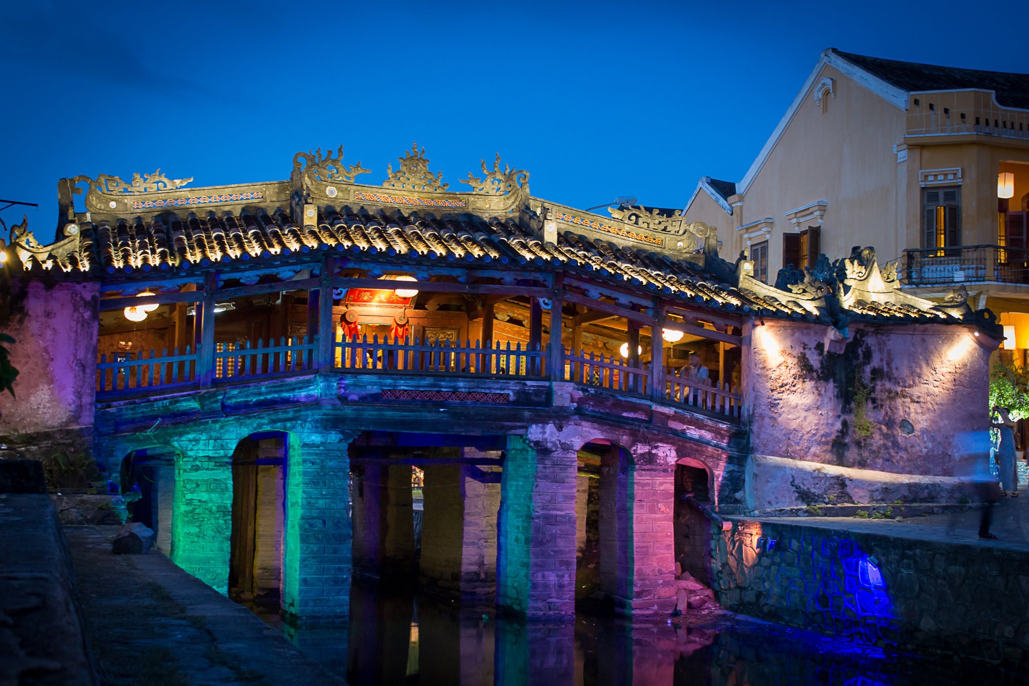 The Japanese Covered Bridge in Hoi An Ancient Town, a UNESCO World Heritage site and iconic symbol of Vietnam’s cultural heritage.